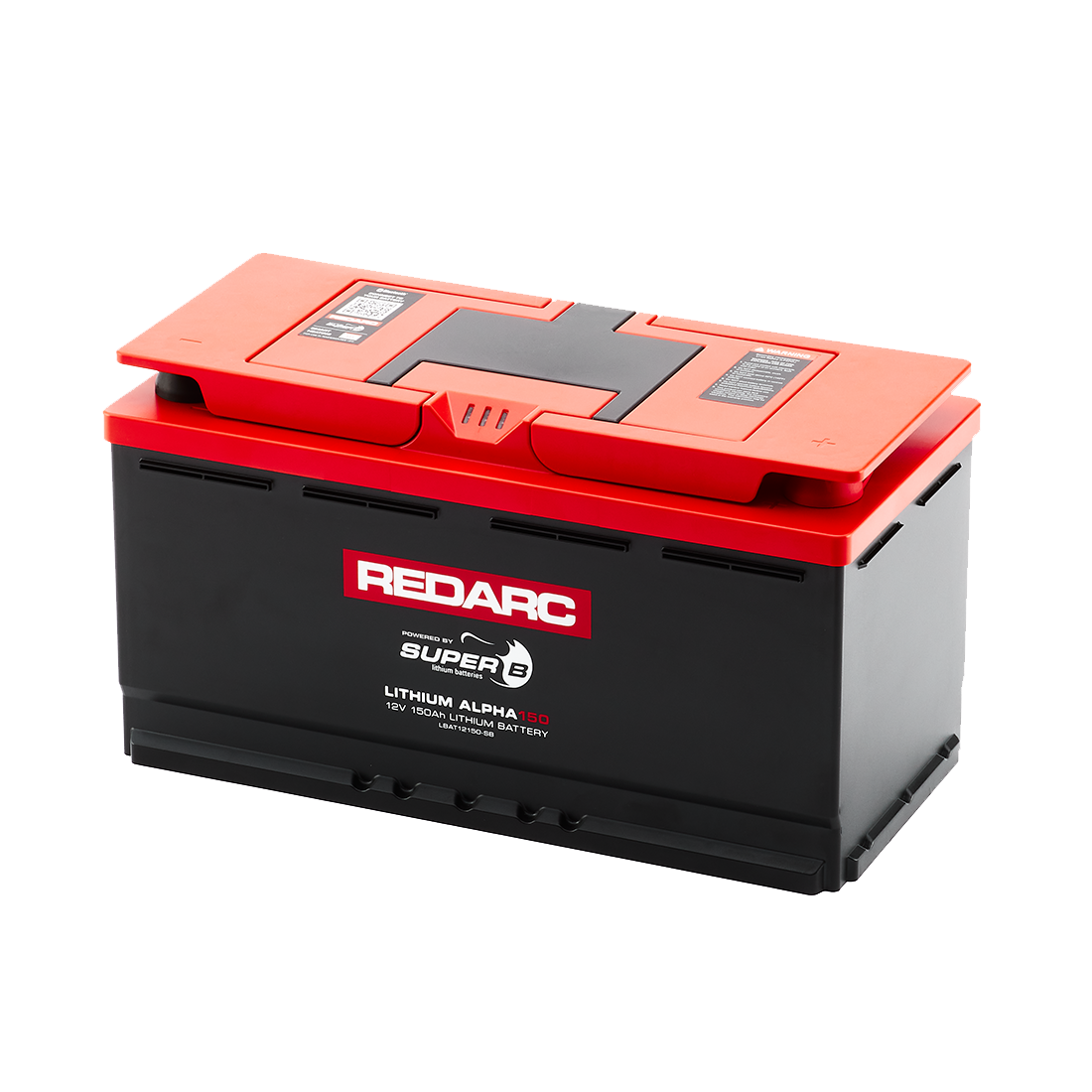 Redarc - Alpha150 12V 150Ah Lithium Battery - LBAT12150-SB