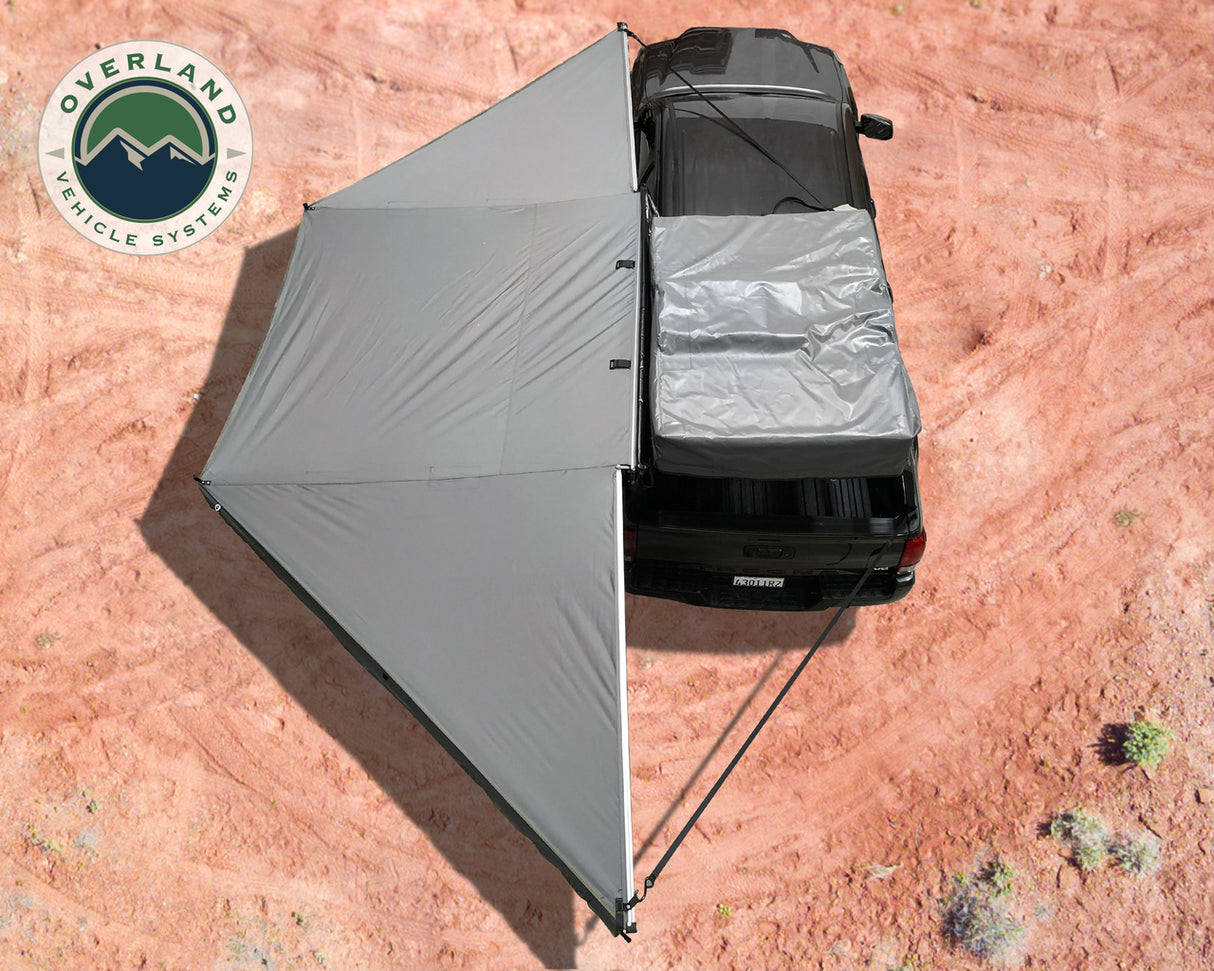 Overland Vehicle Systems - Freestanding 180 Degree Awnings For Mid - High Roofline Vans - 19609908