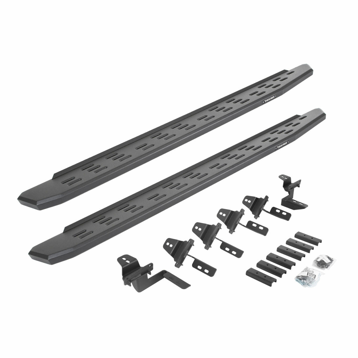 Go Rhino 69650568PC - RB30 Running Boards with Mounting Bracket Kit - Textured Black