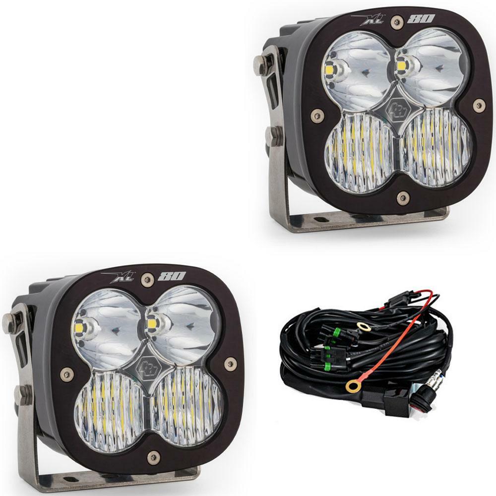 Baja Designs - 677803 - XL80 LED Auxiliary Light Pod Pair