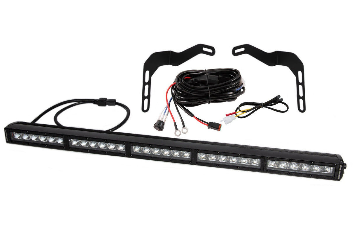 Diode Dynamics - DD6058 - Tundra SS30 Stealth Lightbar Kit White Driving