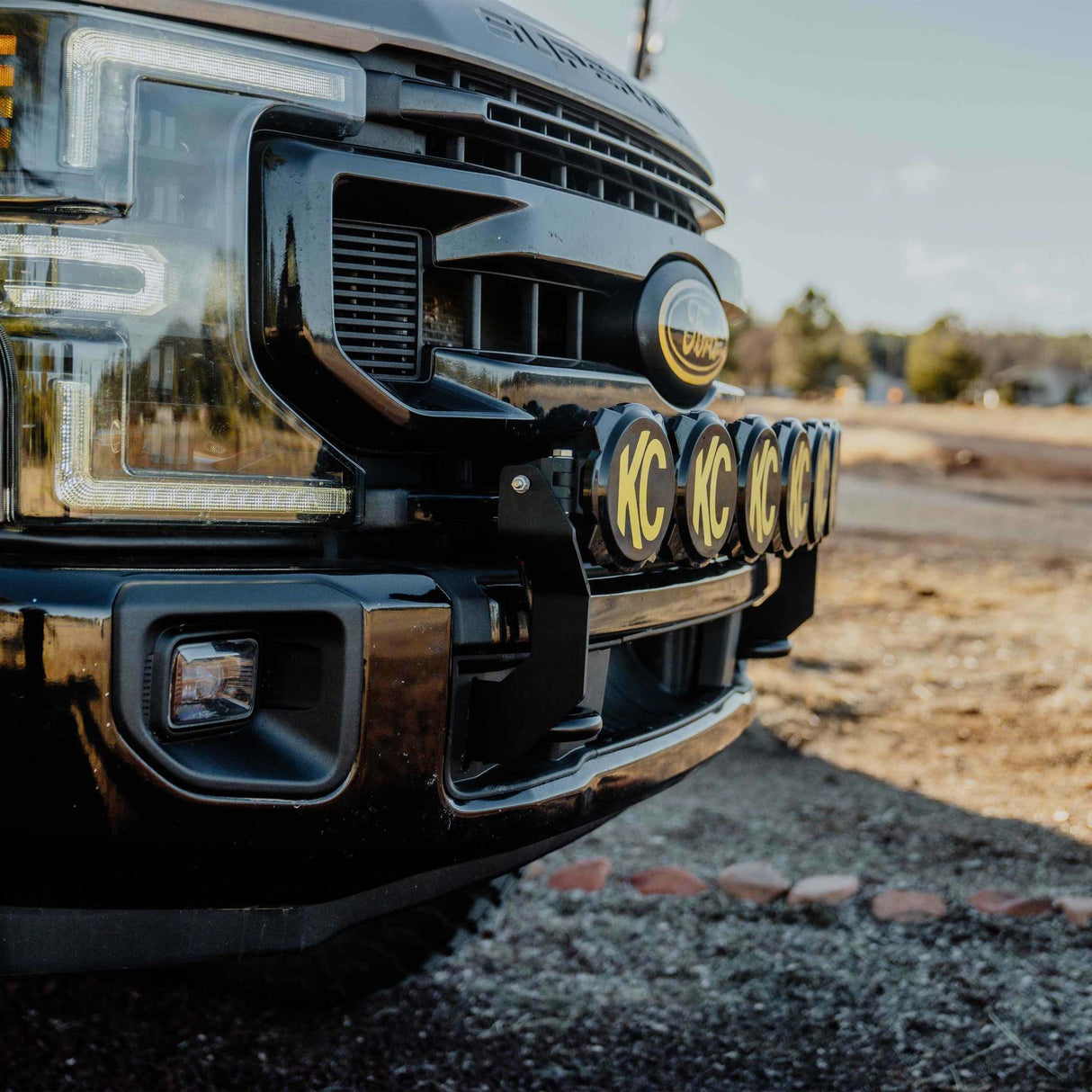 KC HiLiTES 7356 Light Bar Mount - Front Bumper - GEN4-5 17-24 Ford Super Duty