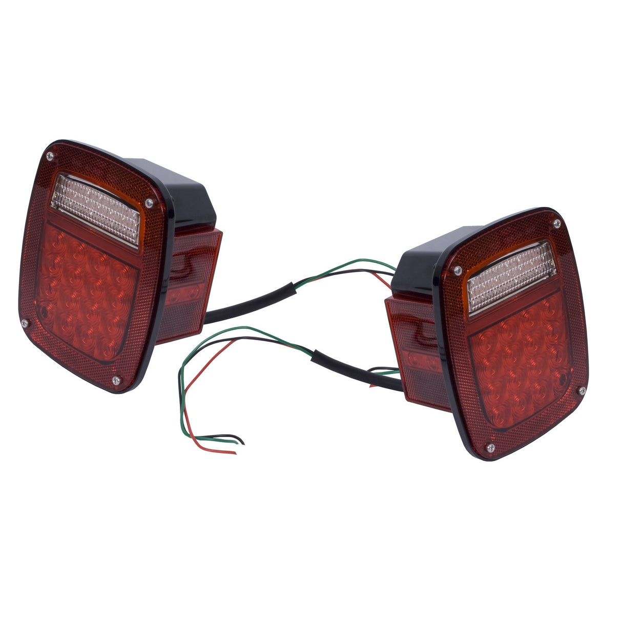 Rugged Ridge - LED Tail Light Set; 76-06 Jeep CJ/Wrangler - 12403.85
