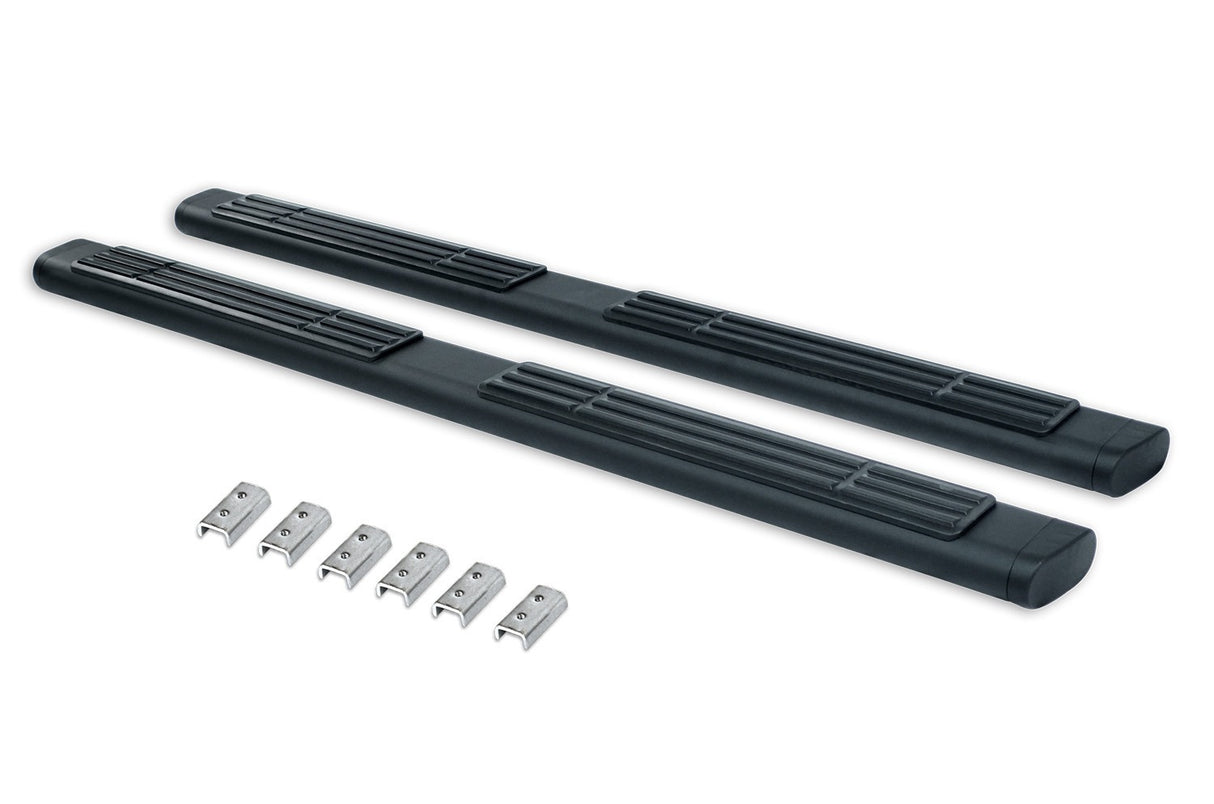 Go Rhino 686449987T - 6" OE Xtreme SideSteps With Mounting Bracket Kit - Textured Black