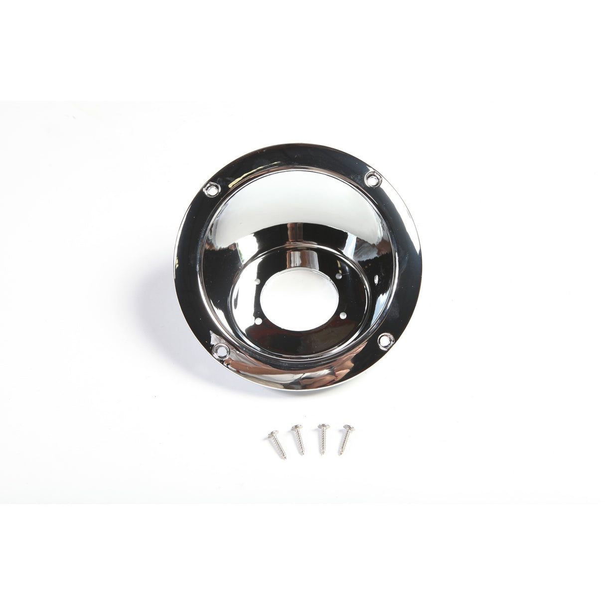 Gas Tank Filler Cover, Chrome; 97-06 Jeep Wrangler TJ