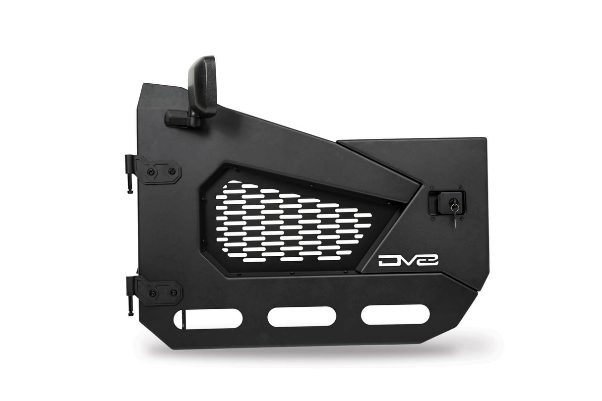 DV8 Offroad - Jeep Wrangler JL & Gladiator JT Spec Series Half Doors Front Set - HDJL-02F