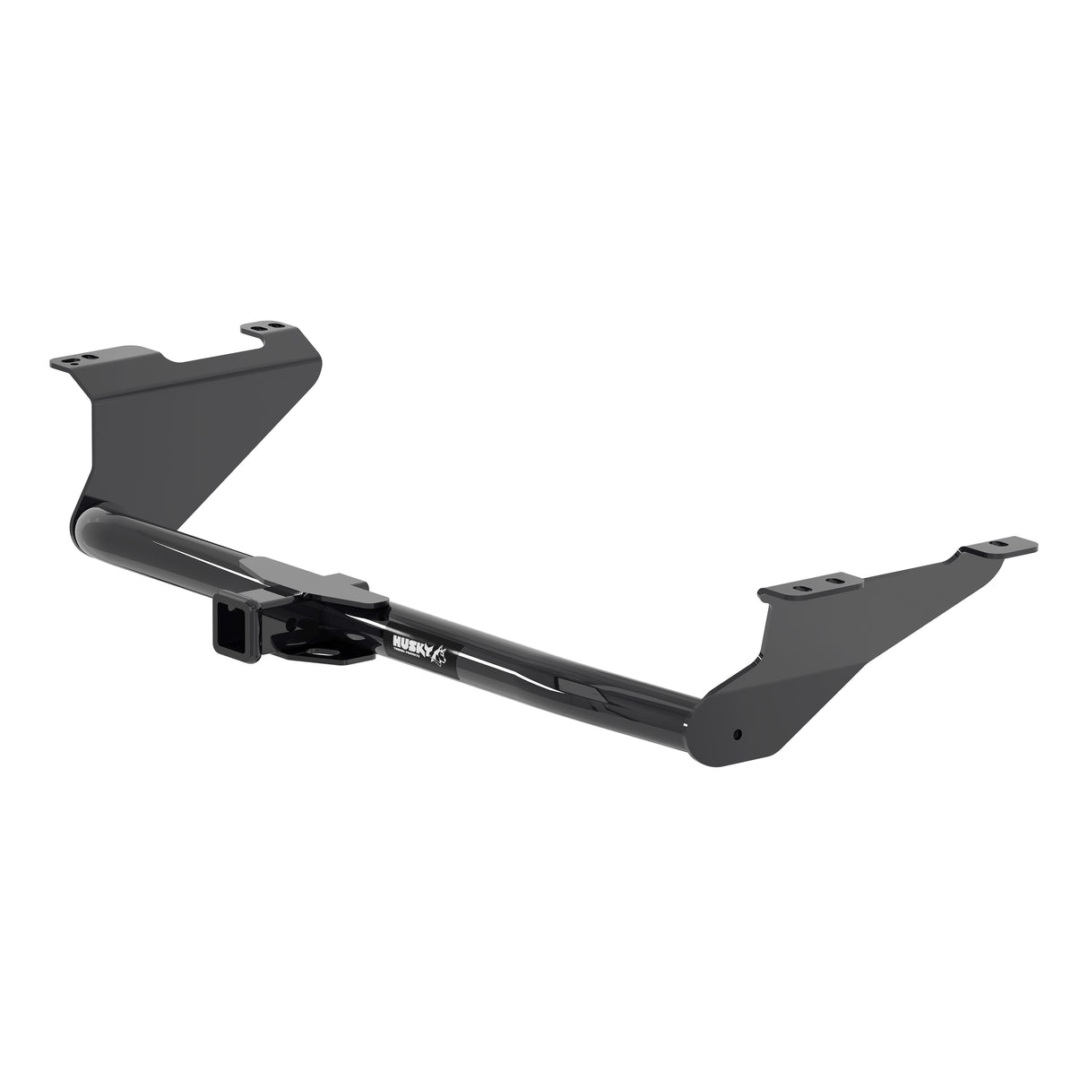 Husky Towing - 69616C Rnd Tube 2" Recvr 4K Wt Cap/400 LB Tong 5K Wt Dist Cap/500 LB Tong