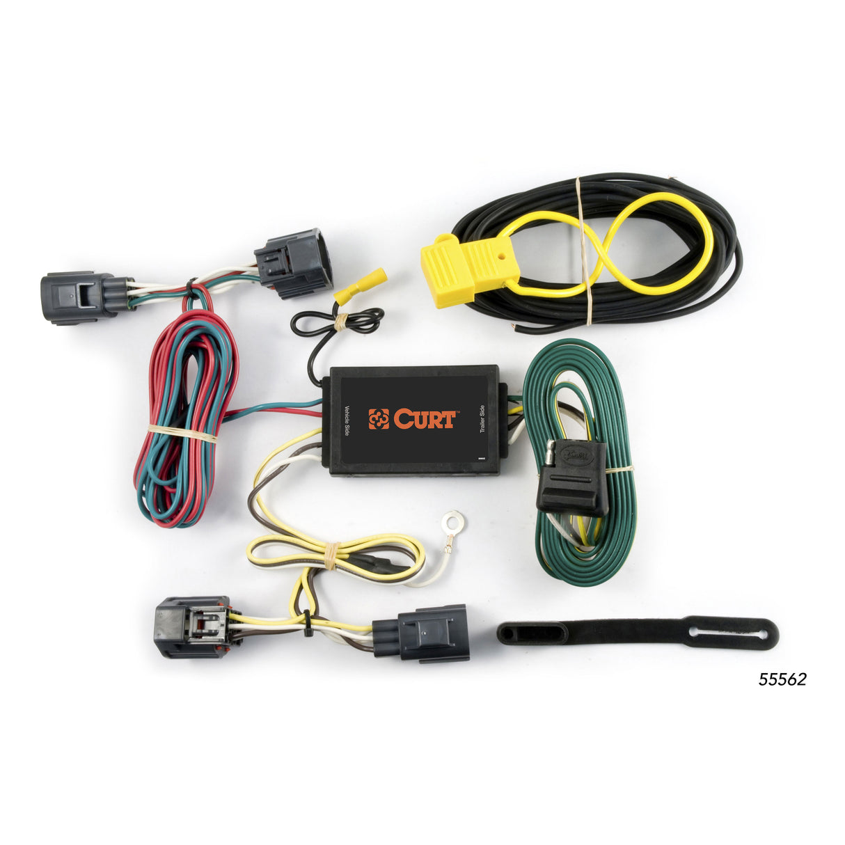 Curt - Custom Wiring Harness, 4-Way Flat Output, Select Dodge Magnum - 55562
