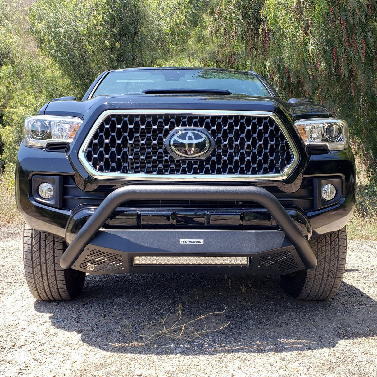 Go Rhino 545460T - RC4 LR Light Ready Bull Bar with Mounting Brackets Kit - Textured Black