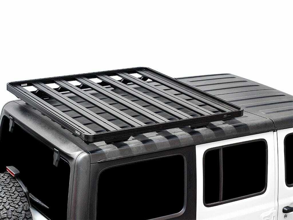 Front Runner - Jeep Wrangler JL 4 Door (2018-Current) Extreme Slimline II 1/2 Roof Rack Kit - KRJW023T