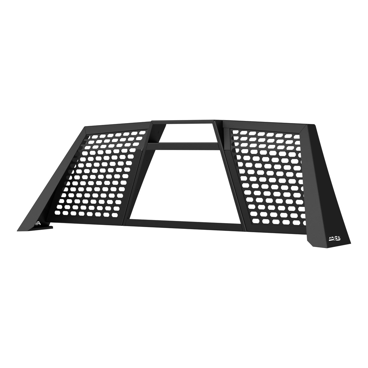 Aries - Switchback Black Aluminum Headache Rack, Select Dodge, Ram 1500, 2500, 3500 - 1110111