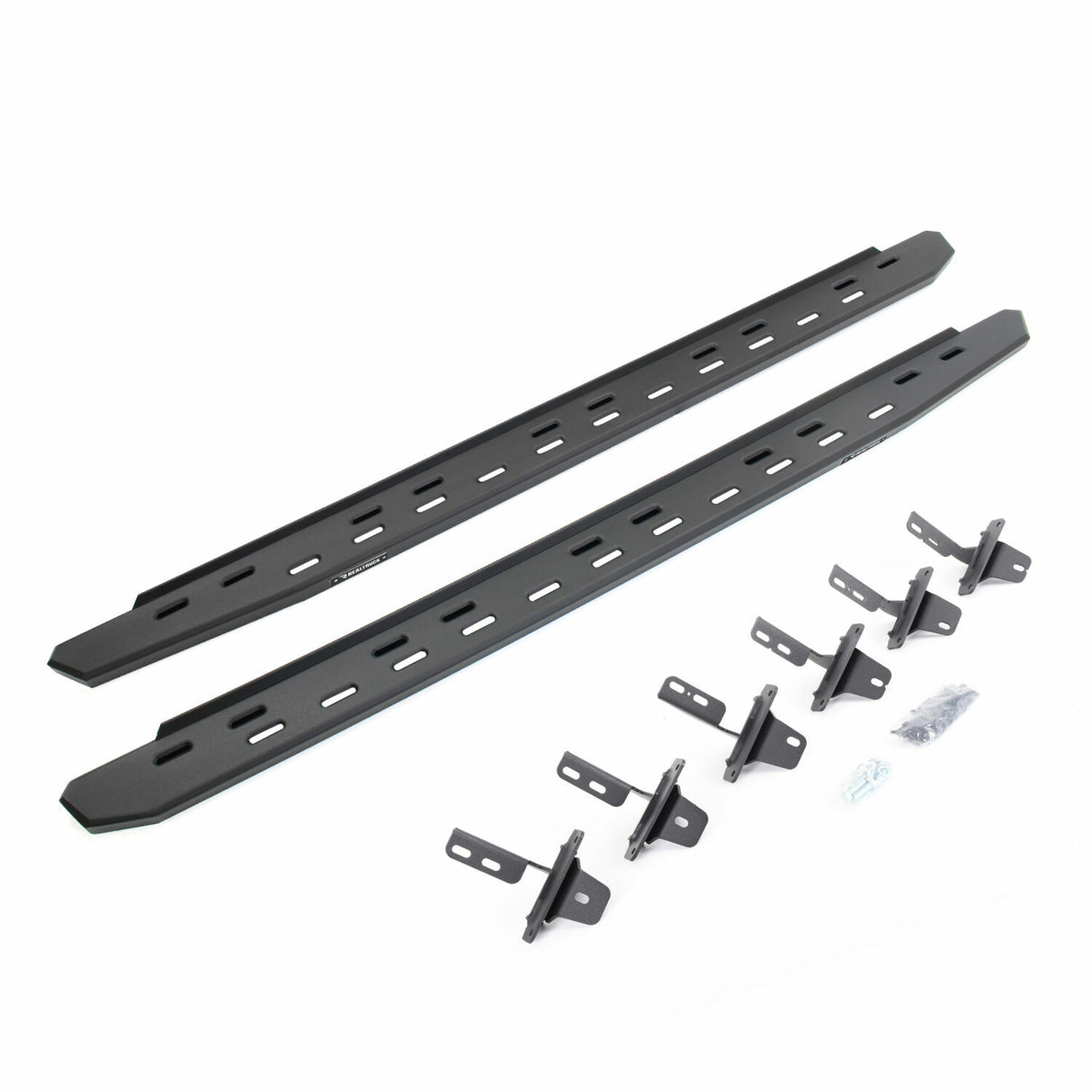 Go Rhino 69612973SPC - RB30 Slim Line Running Boards with Mounting Bracket Kit - Textured Black