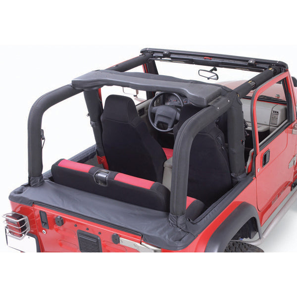 Rugged Ridge - Full Roll Bar Cover Kit; 92-95 Jeep Wrangler YJ - 13611.15