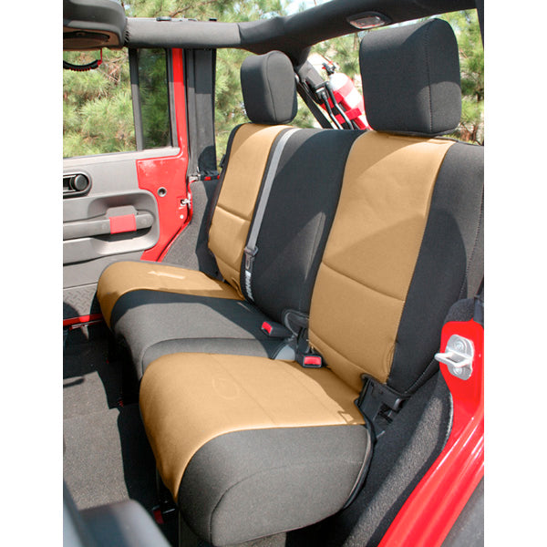 Rugged Ridge - Neoprene Rear Seat Cover; 07-16 Jeep Wrangler JKU - 13264.04