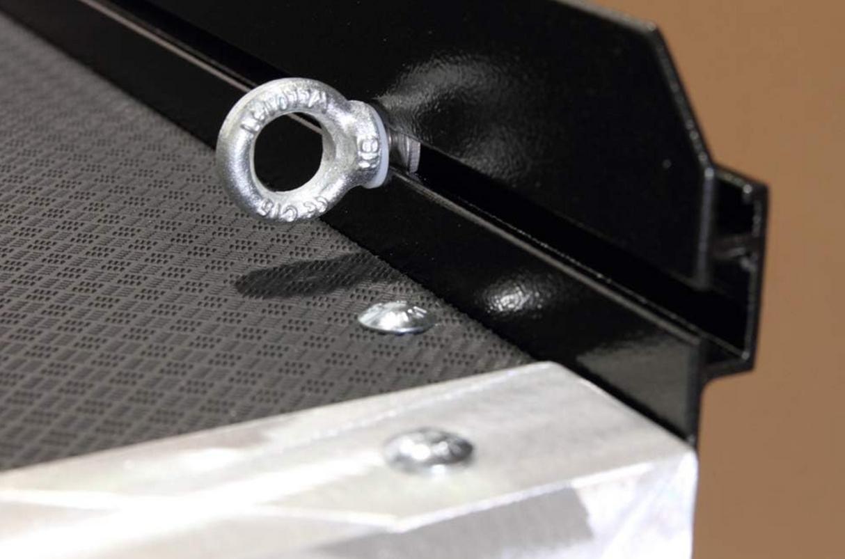 Decked - Cargoglide System - CargoGlide adjustable sliding tie down eyebolt attachments - (1) one set of four - CGCTTD-4