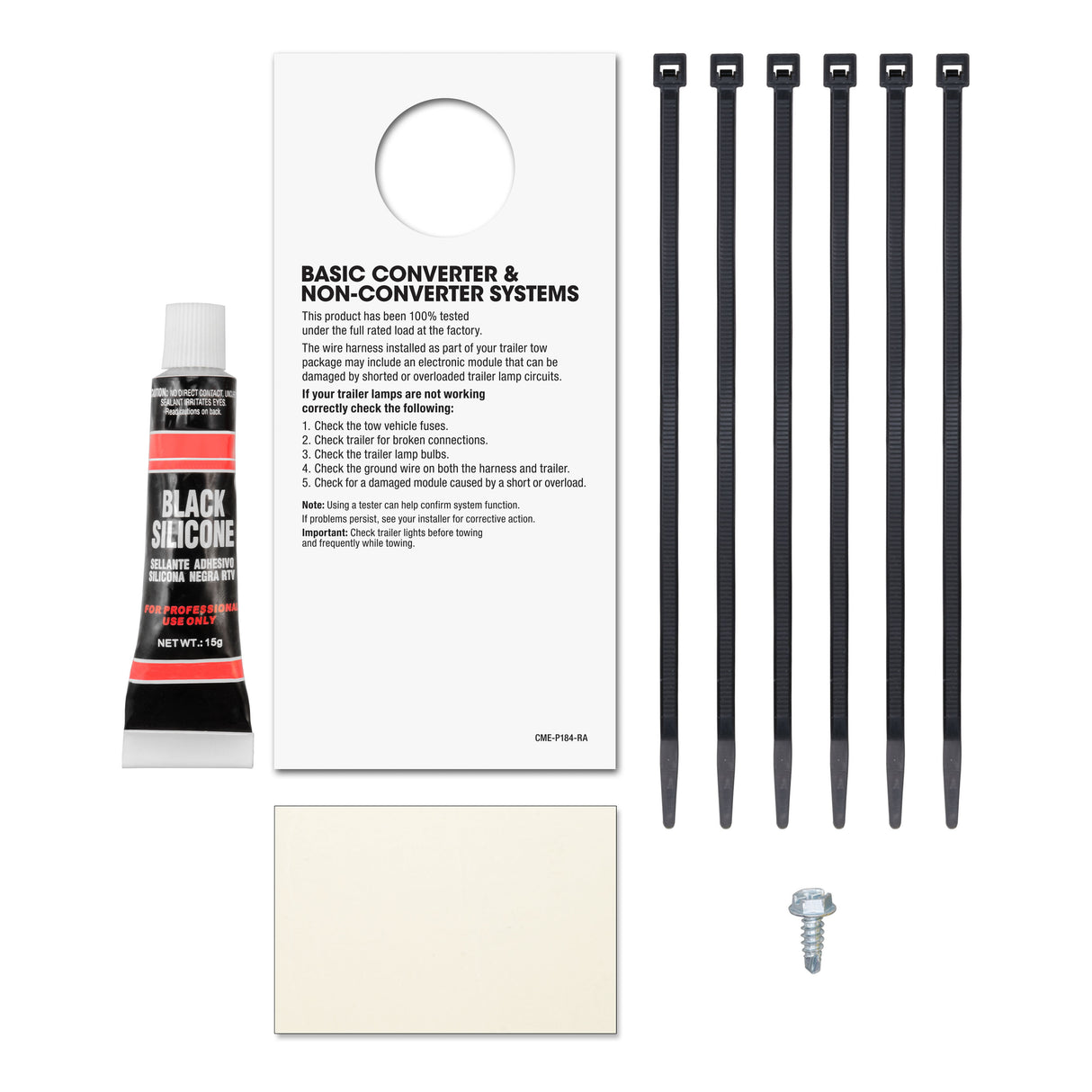 Curt - Custom Wiring, 4-Way Flat, Select Caravan, Grand Caravan, Town and Country - 55537