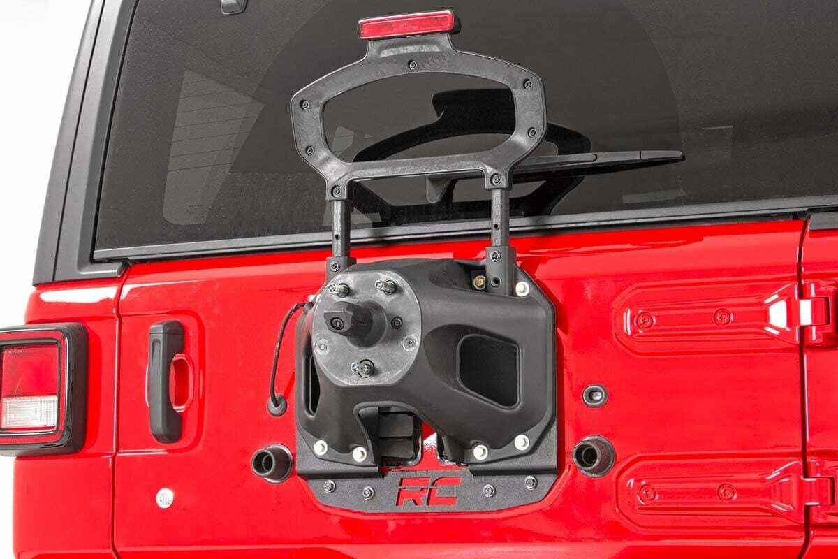 Rough Country 10529 Tire Carrier Relocation Plate - 10529