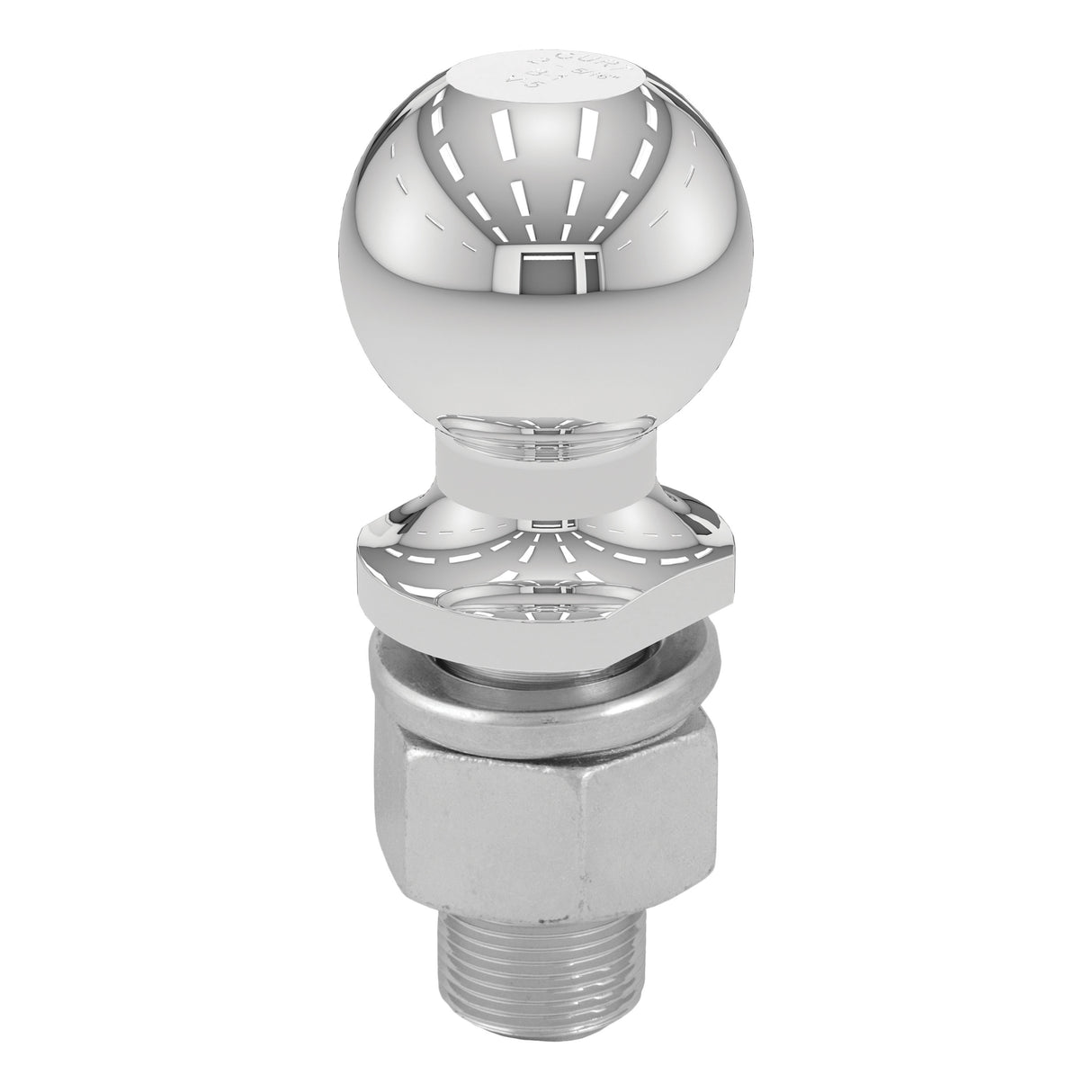 Curt - 2-5/16" Trailer Ball (1-1/4" x 2-5/8" Shank, 15,000 lbs., Chrome, Packaged) - 40178