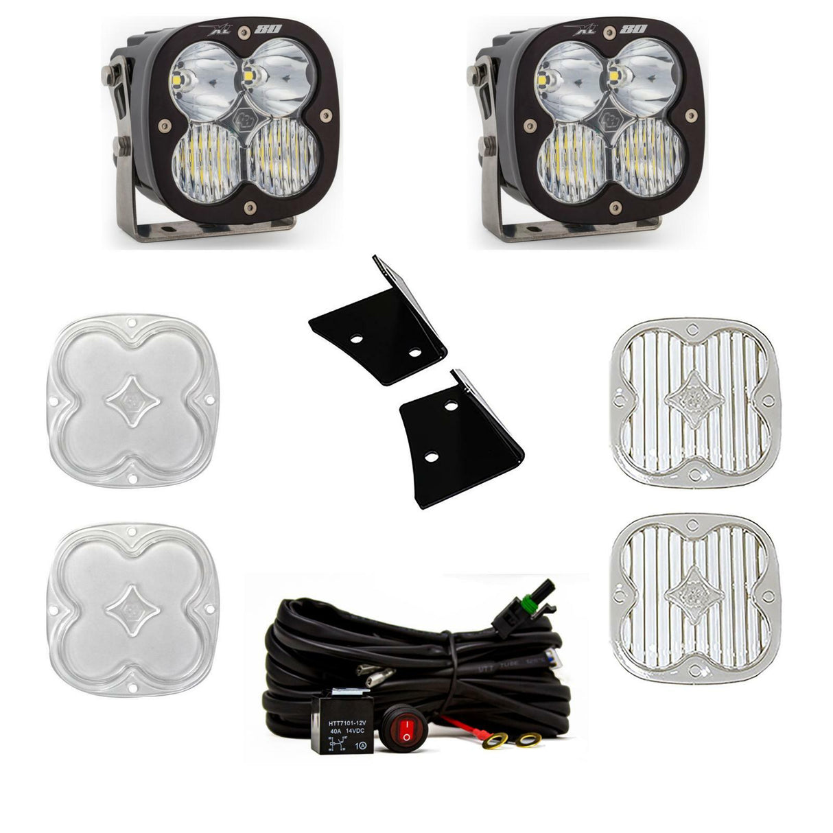 Baja Designs - 447800 - XL80 A-Pillar Light Kit