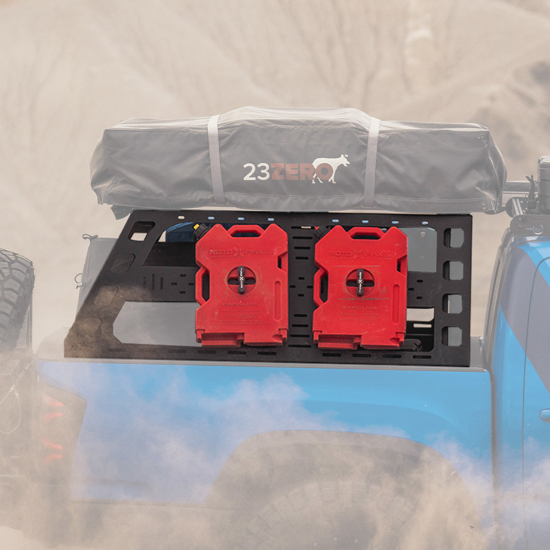 CBI - 3rd Gen Toyota Tacoma Roof Rack Height Bed Rack / Powder Coated Black - 500-000-010-024