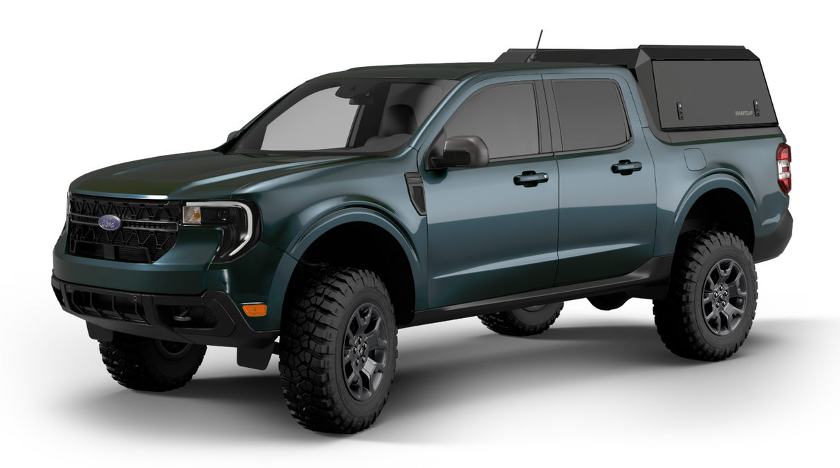 RSI SmartCap - Ford Maverick Truck Bed Cap Edge Hatchback Matte Black 22-26 Ford Maverick 4.5 Foot Short Bed - EH0339-BN