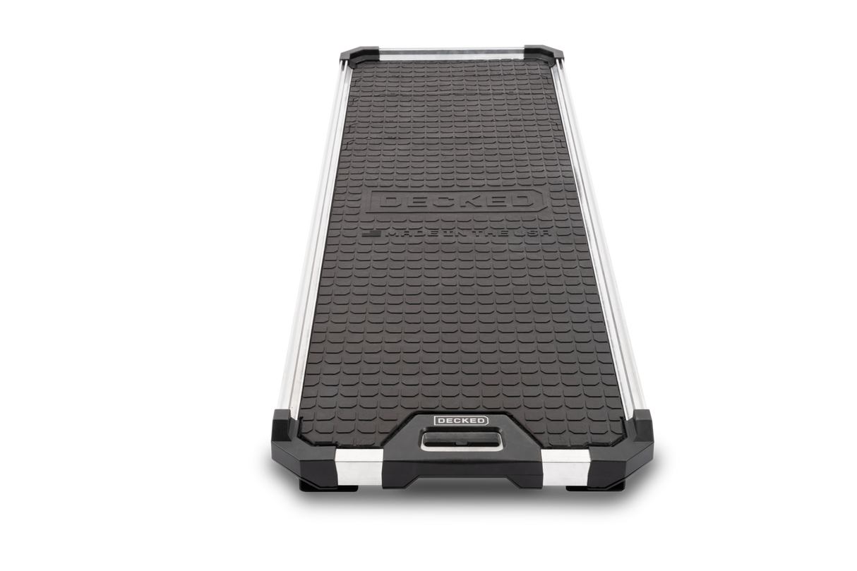 Decked - Battle Mat for CargoGlide 2.0 - DCG600 5224 - 7324 slides - trim to fit cut lines for 5224, 5624, 6324, 6824 - C0084-BM24-BLK