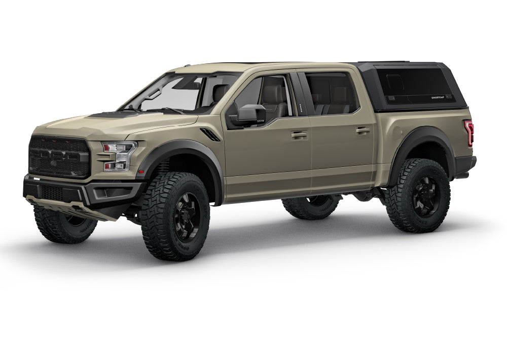 RSI SmartCap - F-150 Truck Bed Cap SmartCapEVO Sport Matte Black For 09-20 Ford F-150 6.5 Foot Standard Bed SmartCap - EV0301-MB
