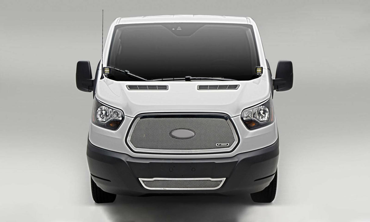 T-Rex Grilles - 1 Pc Small Mesh Stainless Steel Upper Class Grille Insert - 54575