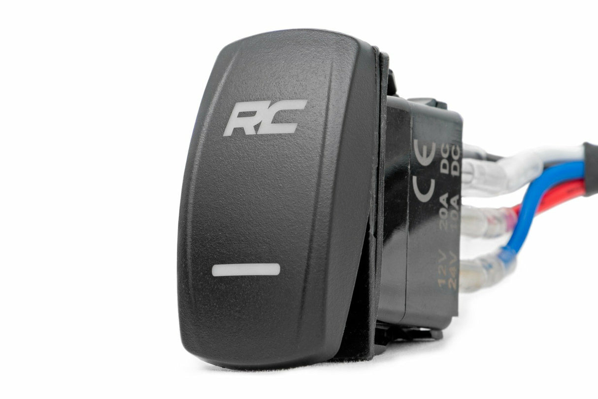 Rough Country 70803BLKDRL Black Series LED Light Pair - 70803BLKDRL
