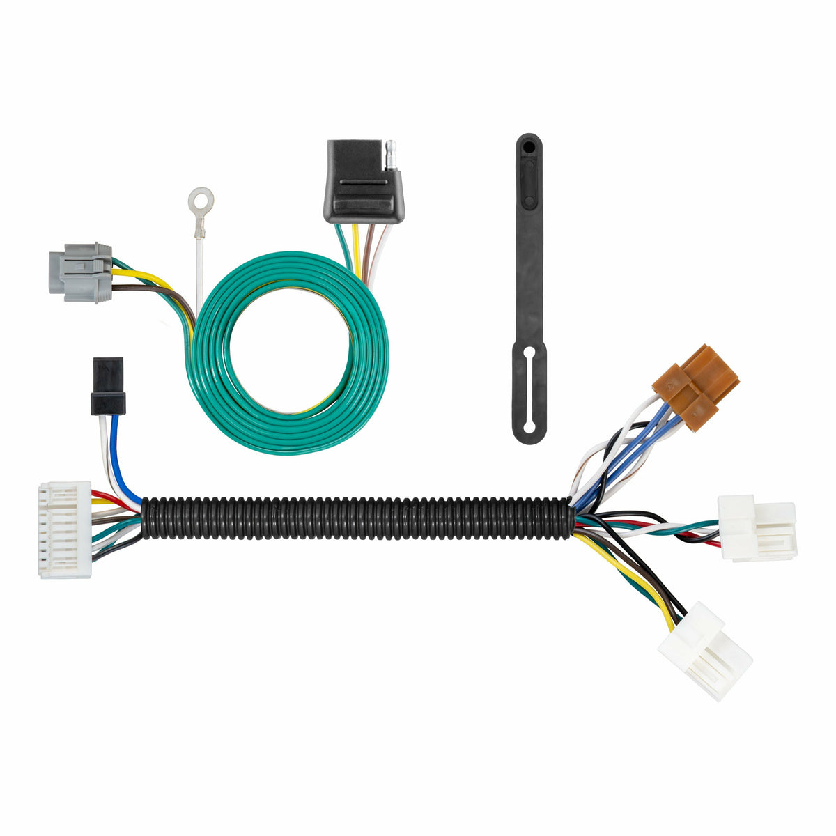 Curt - Custom 4-Flat, Select Pathfinder, JX35, QX60, OEM Tow Package Required - 56281