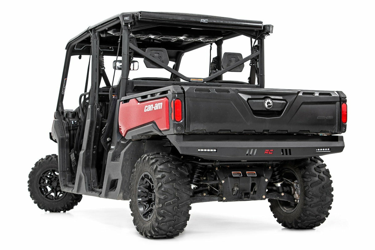 Rough Country - Bumper - Rear - 6" Black Slimline LED Pair - Multiple Makes & Models (Can-Am Polaris) - 93059