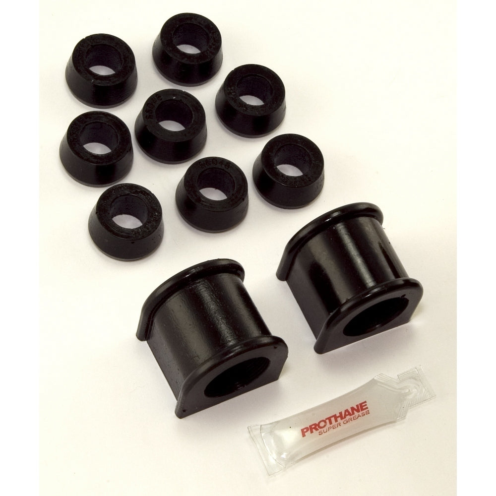 Front Swaybar Bushing Kit, Black, 1-1/8 In.; 87-95 Jeep Wrangler YJ