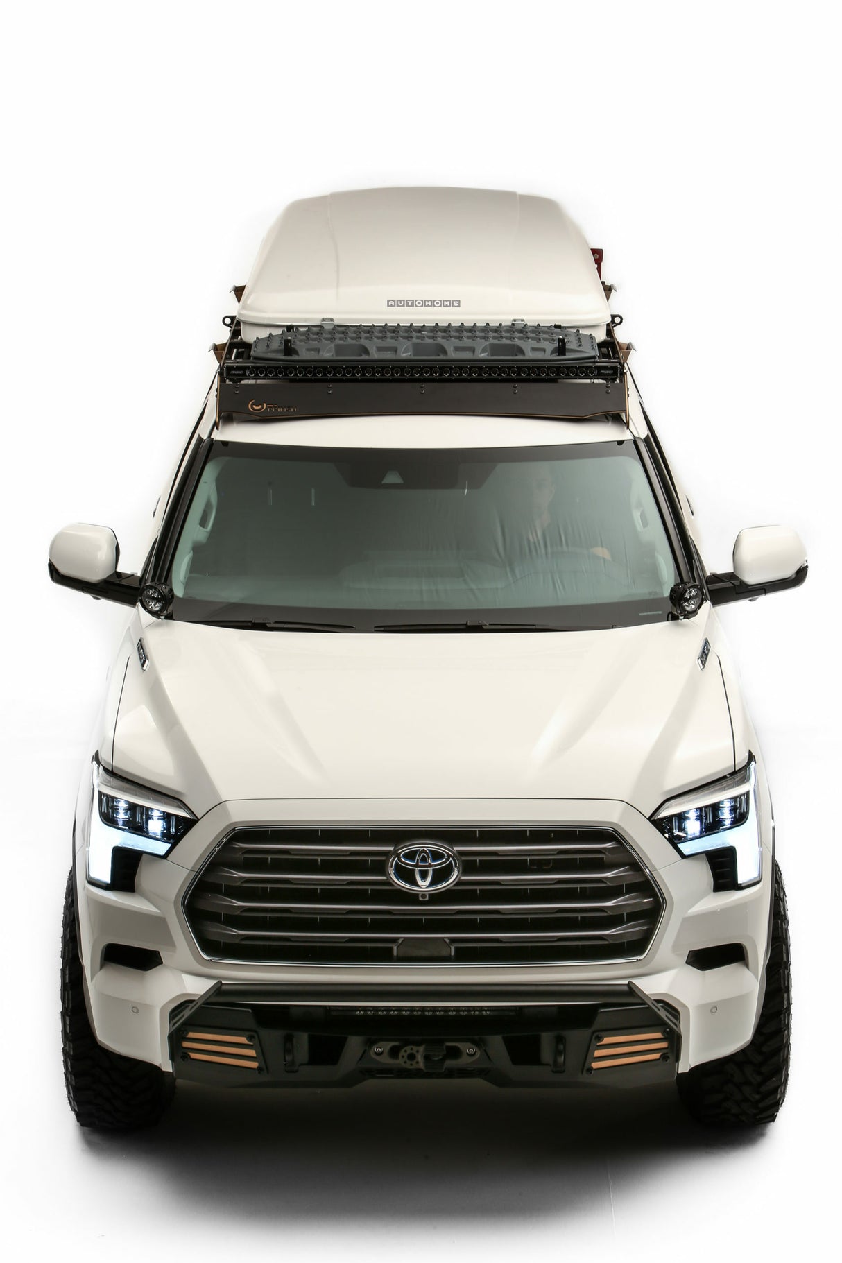 Prinsu - 3rd Gen Toyota Sequoia Roof Rack / cut out - 400-000-030-004