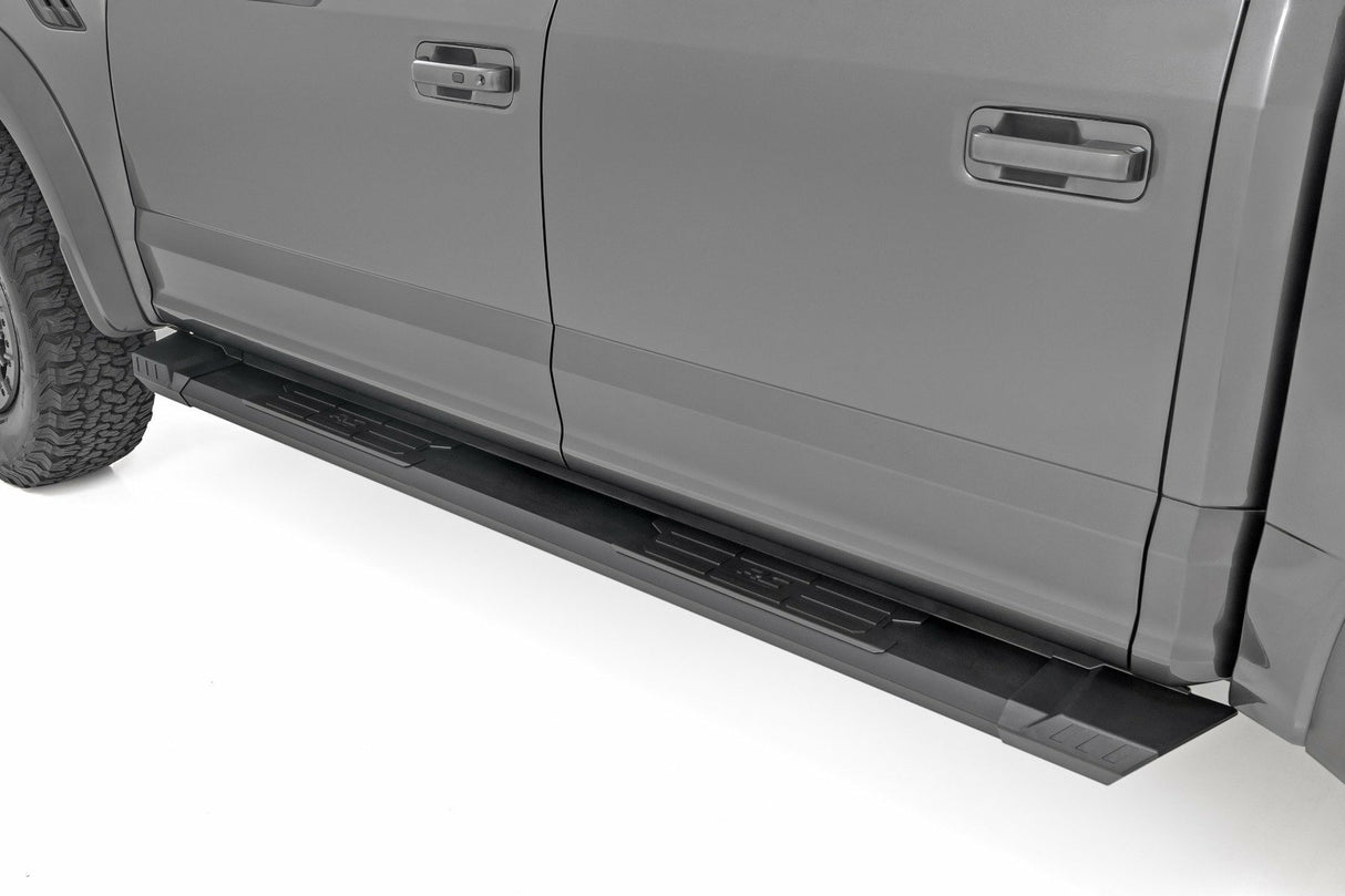 HD2 Aluminum Running Boards - Crew Cab - Ford F-150/Lightning/F-250/F-350/Raptor (15-24)