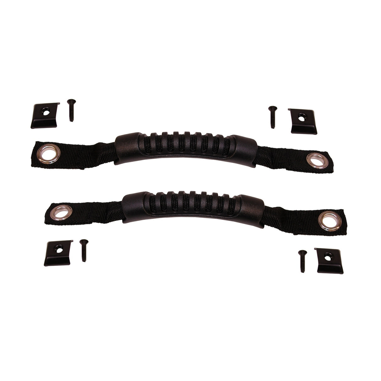 Rugged Ridge - Door Pull Straps; 76-95 Jeep CJ/Wrangler YJ - 11825.01