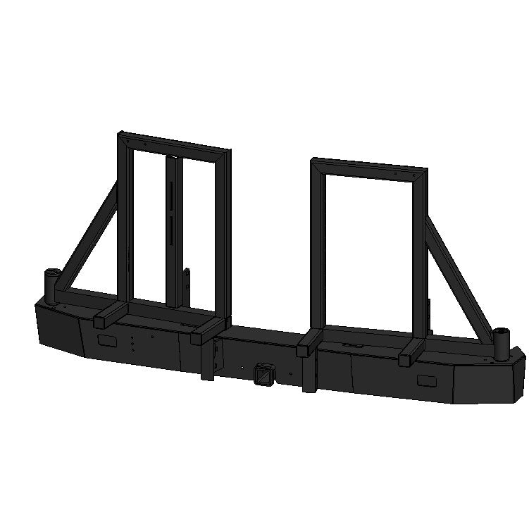 Aluminess 210288.4 Slimline Rear Bumper
