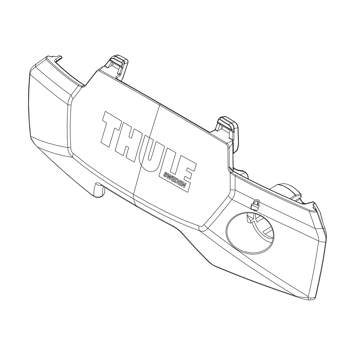 Thule - Evo Clamp- Front Cover - 1500052982