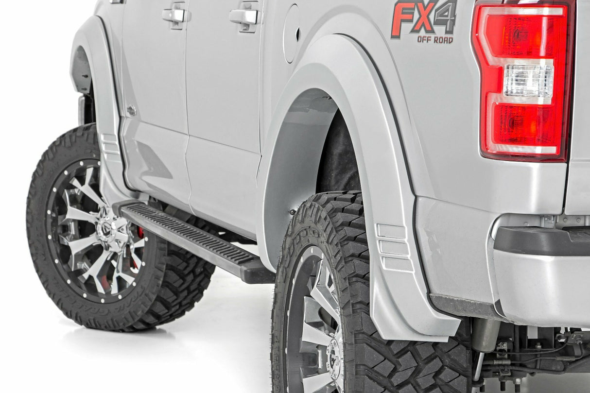 Rough Country - Fender Flares - SF1 - N1 Blue Jeans - Ford F-150 2WD/4WD (2015-2017) - F-F315110-N1