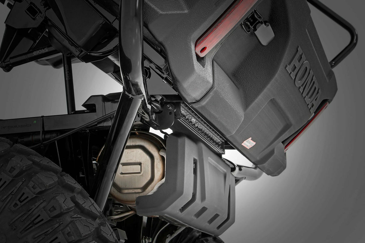 Rough Country - LED Light - Under Bed Mount - 20" Black Single Row - Honda Pioneer 1000 1000-5 - 92006
