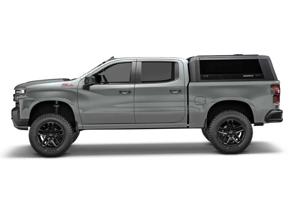 RSI SmartCap - Silverado/Sierra 1500 Truck Bed Cap SmartCapEVO Sport Matte Black For 19-24 Chevrolet Silverado/Sierra 1500 6.5 Foot Standard Bed SmartCap - EV0109-MB