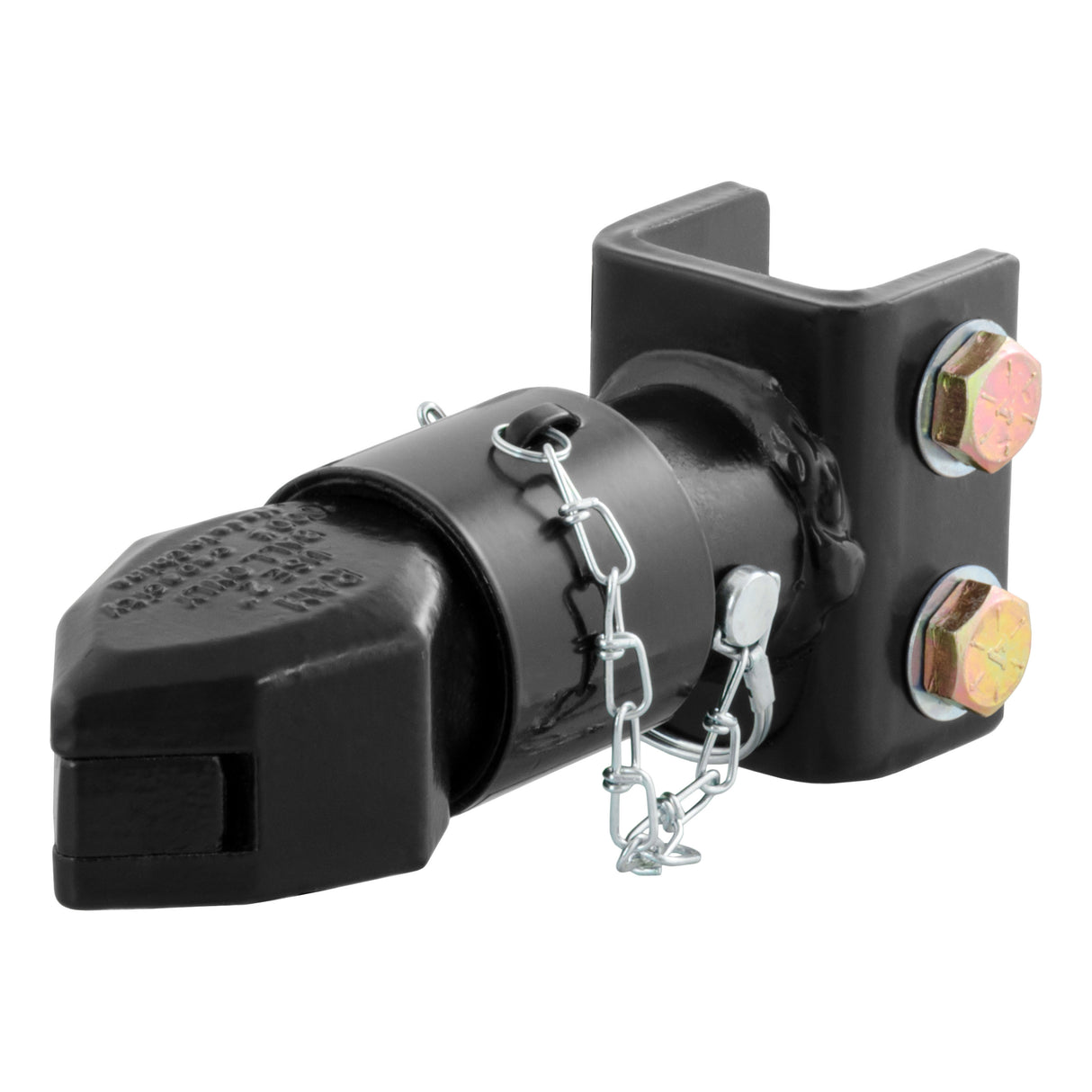 Curt - 2" Channel-Mount Coupler with Sleeve-Lock (7,000 lbs, Black) - 25319