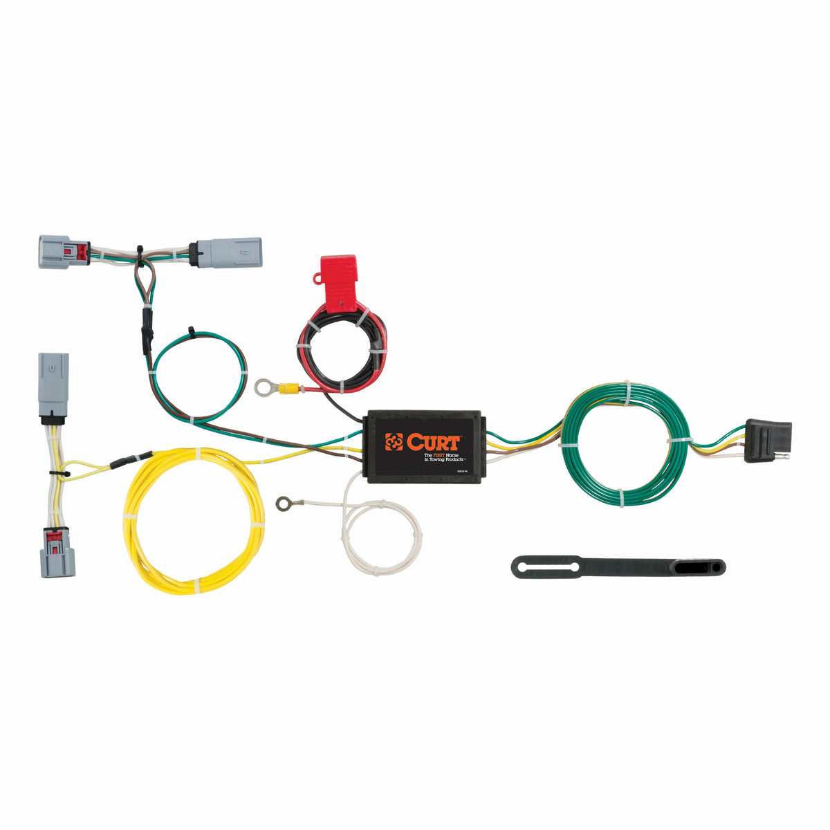 Curt - Custom Wiring Harness, 4-Way Flat Output, Select Chrysler 300 - 56235