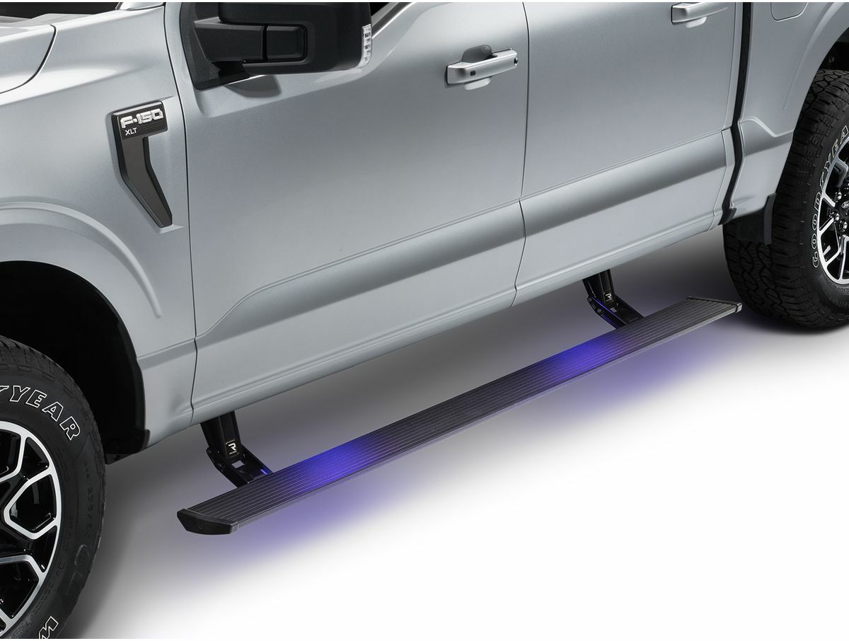 Amp Research - AMP Research 76140-01A PowerStep Electric Running Boards Plug N Play System for 19-23 Ford Ranger All Cabs; 21-23 Ford Bronco 4-Dr