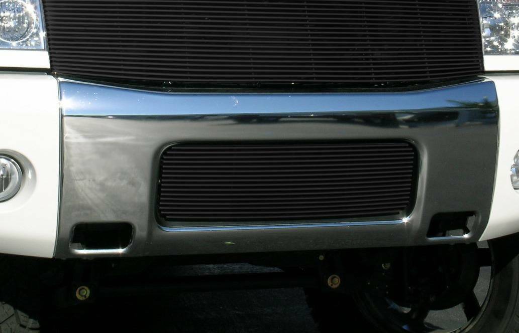 T-Rex Grilles - T-REX Billet Bumper Grille, Black, 1 Pc, Bolt-On - PN #25780B - 25780B