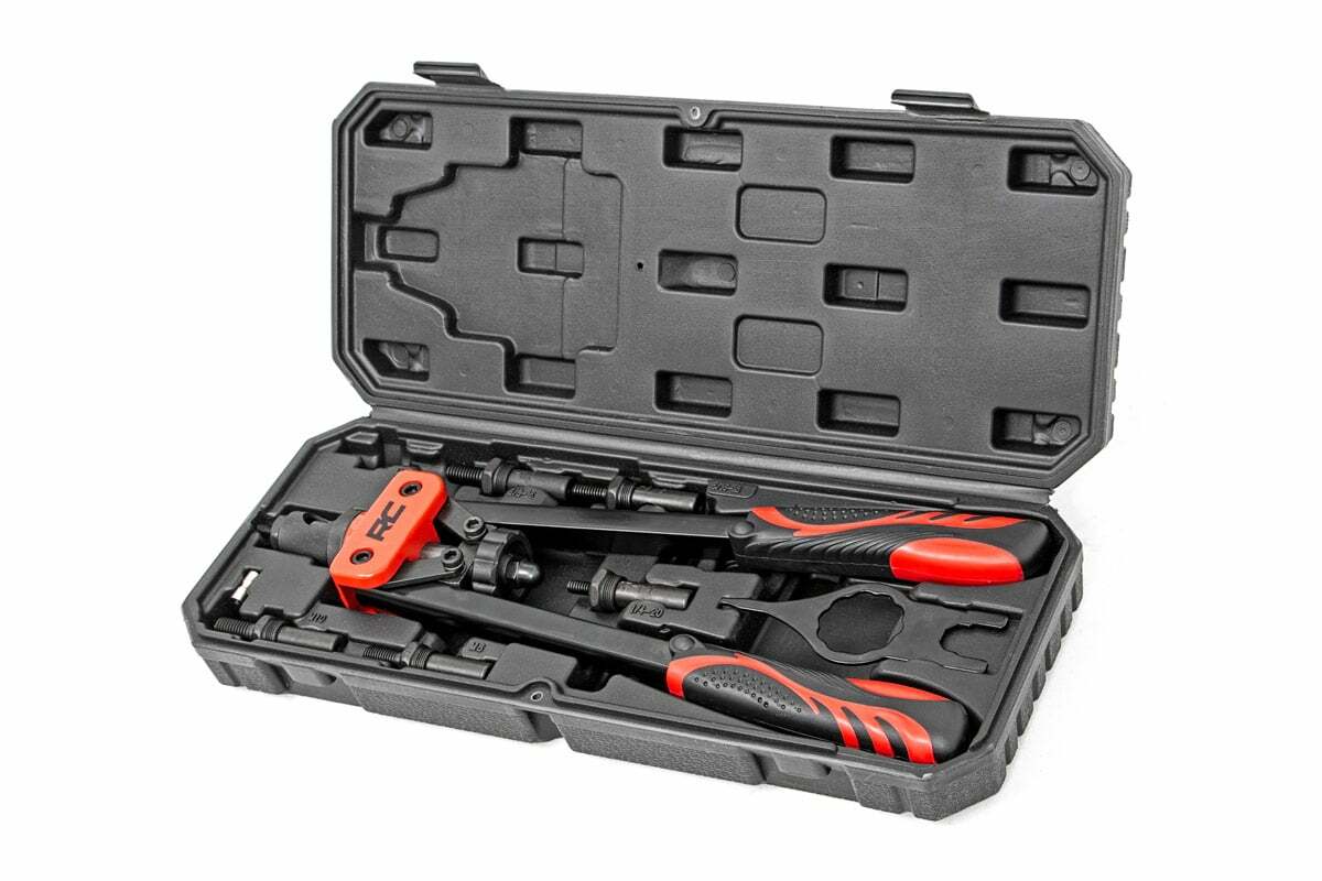 Rough Country 10583 Nutsert Toolkit - 10 Piece System W/Quick Change Mandrel Set