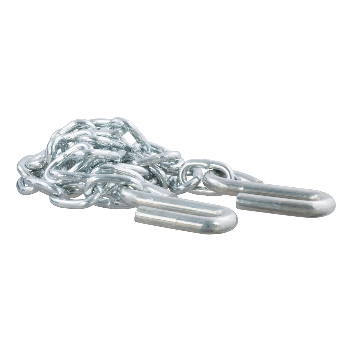 Curt - 48" Safety Chain with 2 S-Hooks (2,000 lbs, Clear Zinc) - 80010