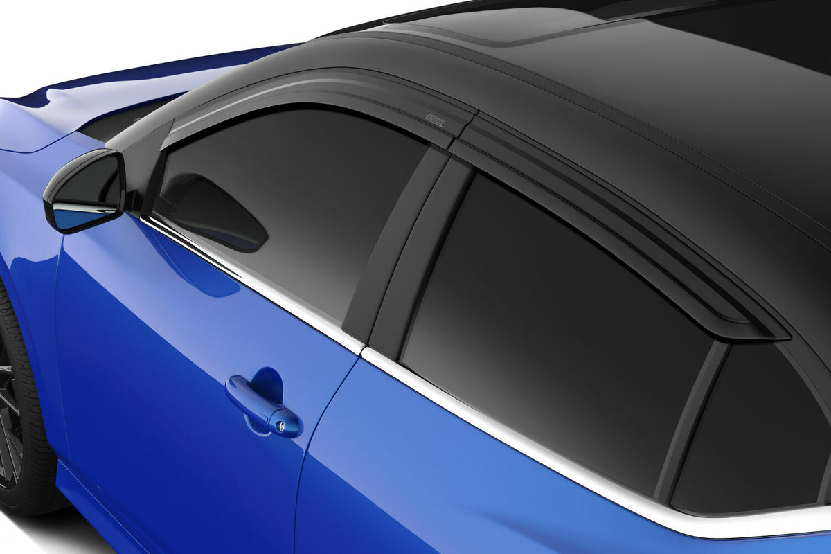 Husky Liners 2854124 Low Profile Ventvisor Deflector; Smoke; Outside Mount; 4 pc.
