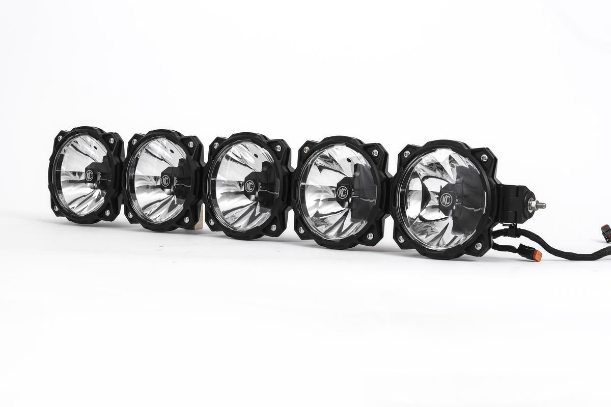 KC Hilites - Gravity LED Pro6 Polaris RZR 5-Light Combo LED Light Bar - #91309 - 91309