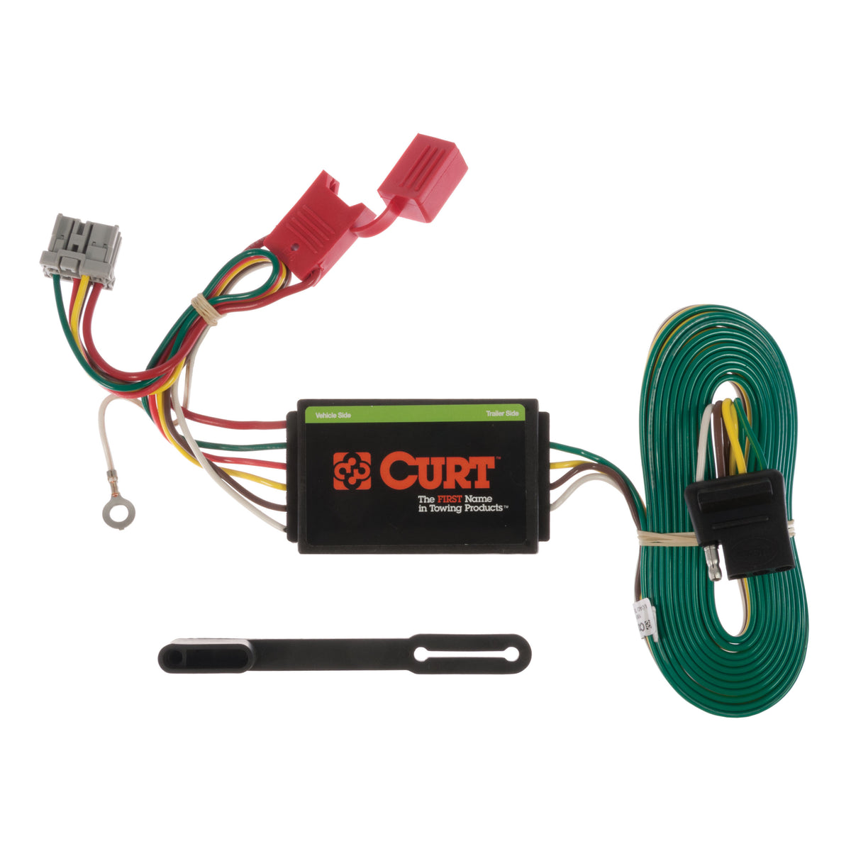 Curt - Custom 4-Flat, Select Honda Odyssey, OEM Tow Package Required - 56161
