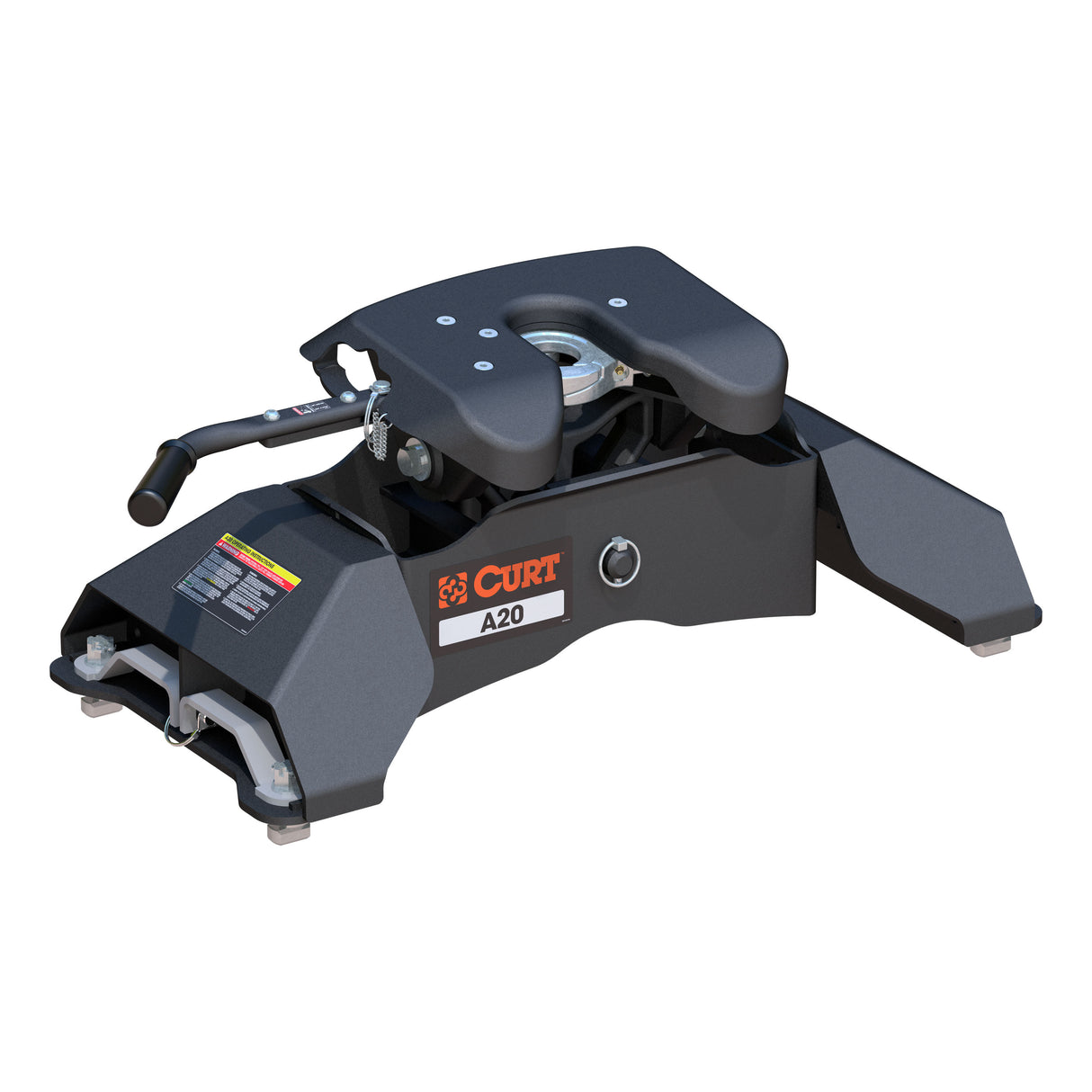 Curt - A20 5th Wheel Hitch, Select Ford F-250, F-350, F-450, 8' Bed Puck System - 16034